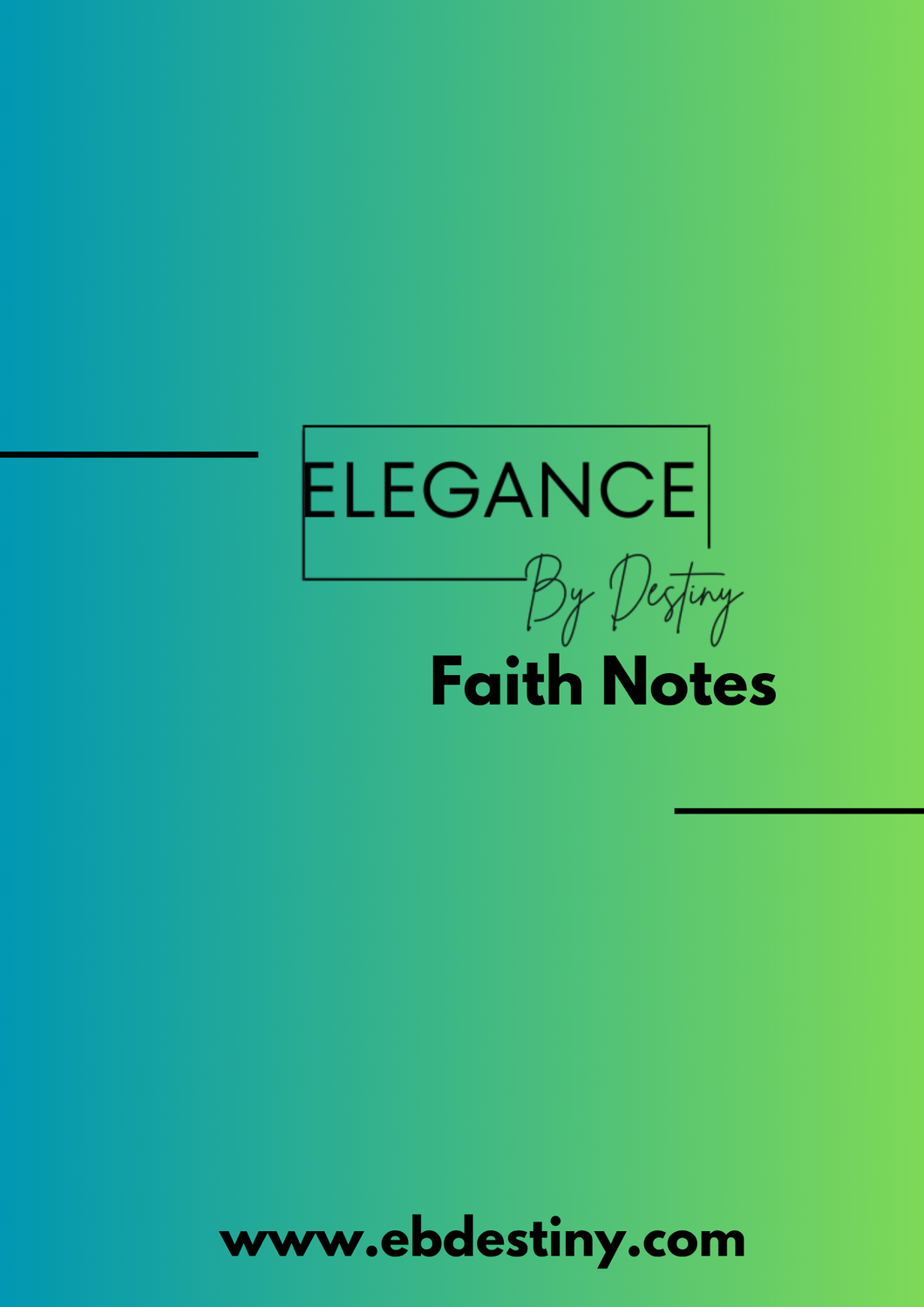 EBD Faith Notes